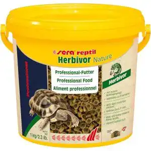 Schildkröten-Futter sera reptil Professional Herbivor Nature 3,8 L