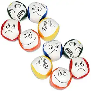 Jonglierbälle Joyibay für Anfänger, 10 STÜCKE Jonglierball Set