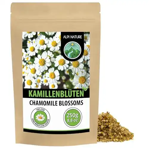 Kamillentee Alpi Nature (250g), Kamillenblüten, ganze Blüten