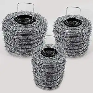 Stacheldraht Aquagart 50m verzinkt I 1,6/1,7mm für Wildzaun