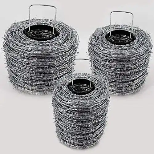 Stacheldraht Aquagart 50m verzinkt I 1,6/1,7mm für Wildzaun