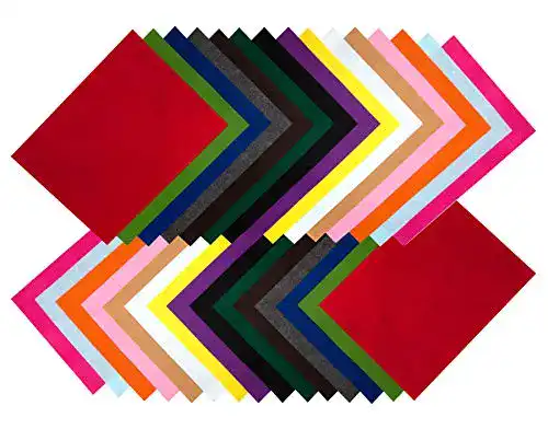 Filzstoff edukit 30 St. DIN A4 Filzplatten Bastelfilz dekorativ