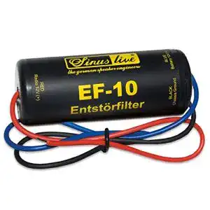 Entstörfilter Autoradio Sinus live Sinuslive, EF-10 bis 10A