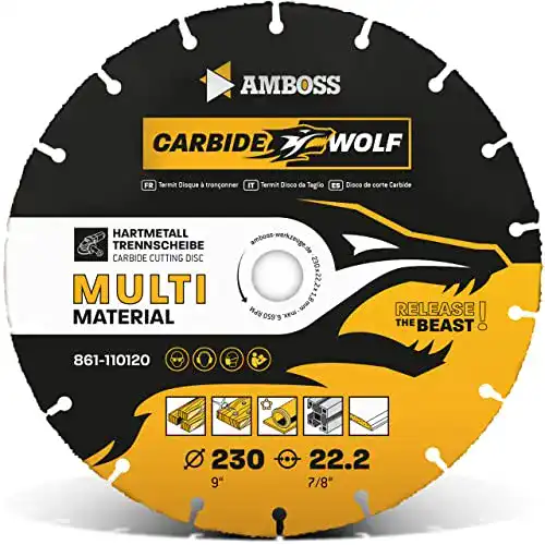 Trennscheibe Amboss Werkzeuge Amboss Carbide Wolf Ø 230mm