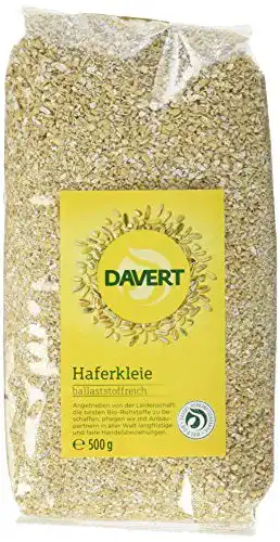 Haferkleie Davert, 4er Pack (4 x 500 g) – Bio