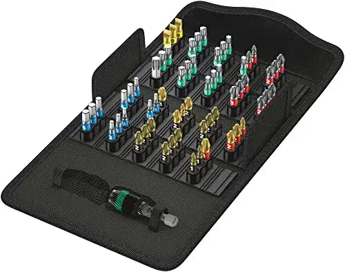 Wera-Bits Wera Bit-Sortiment, Bit-Safe 61 BiTorsion 1, 61-teilig