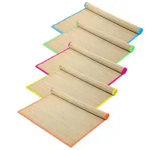 Strandmatte HAC24 5X Strohmatten Strand Bastmatten Liegematte