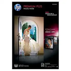 Fotopapier A3 HP Premium Plus-Fotopapier, glänzend, 20 Blatt