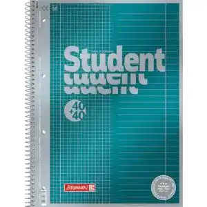 Collegeblock Brunnen 1067174 Student Premium Duo, A4, Lineatur