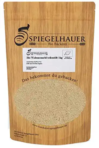 Walnussmehl Bäckerei Spiegelhauer Bio 1 kg teilentölt fein