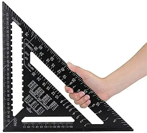 Anschlagwinkeldreieck HEZHU 12 inch Aluminiumlegierung