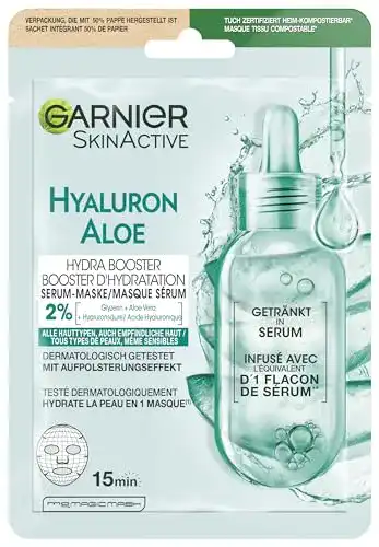 Die beste Tuchmaske Garnier , Gesichtsmaske für alle Hauttypen, Erfrischend 2026 Test Bestseller Tuchmaske Garnier , Gesichtsmaske für alle Hauttypen, Erfrischend
