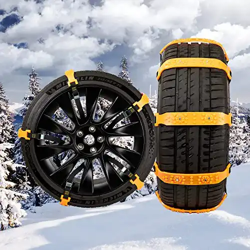 Universal-Schneeketten DEDC, 10-Stück Universal Schneeketten