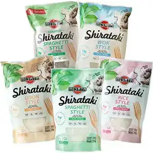Konjak-Nudeln Miyata Shirataki Mischkarton, (1 x 1350 g)