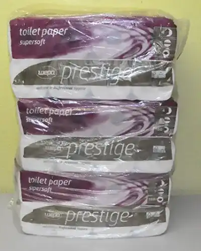 Toilettenpapier 4-lagig Wepa hochweiss 72 Rollen a 150 Blatt