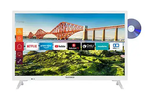 24-Zoll-Fernseher Telefunken XH24J501VD-W 24 Smart TV