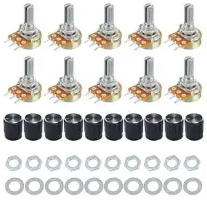 Potentiometer Lewttyer 10Pcs Dreh Joystick 10K Set Linear Taper