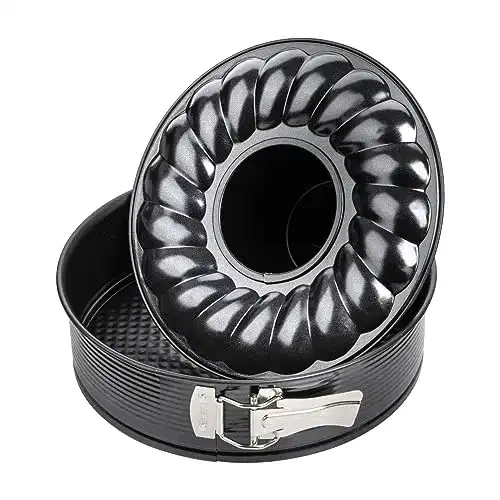 Springform Zenker Flach- und Rohrboden Ø 28 cm, mit 2 Böden