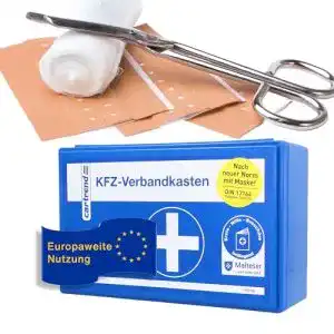 Verbandskasten Cartrend 7700126 DIN 13164, Blau