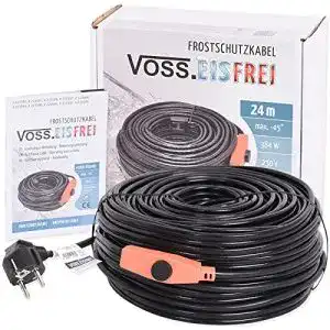 Rohrbegleitheizung VOSS 24m Frostschutz Heizkabel, 230V