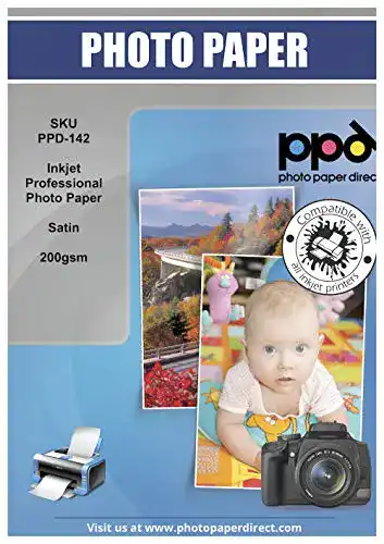 Fine-Art-Papier PPD 50 x A4 PREMIUM Inkjet 200 g/m2 Fotopapier