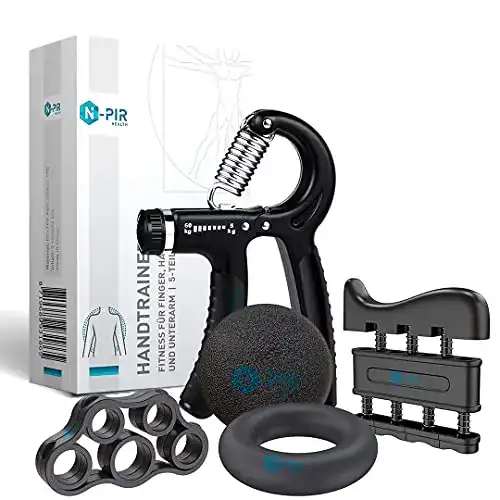 Handtrainer N-PIR Premium 5er Set NEU Hochwertige Verarbeitung