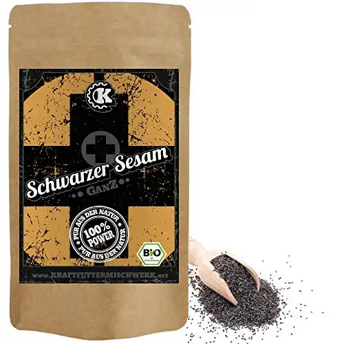 Schwarzer Sesam Kraftmischer Bio Sesamsamen / BIO – 500g