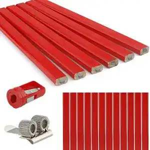 Zimmermannsbleistift Rybtd e Rot 20 Stück Bleistift 177MM