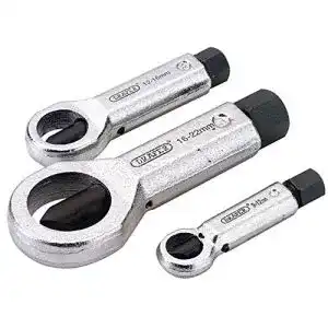 Mutternsprenger Draper 55108 -Set, 9-22 mm, 3-teilig