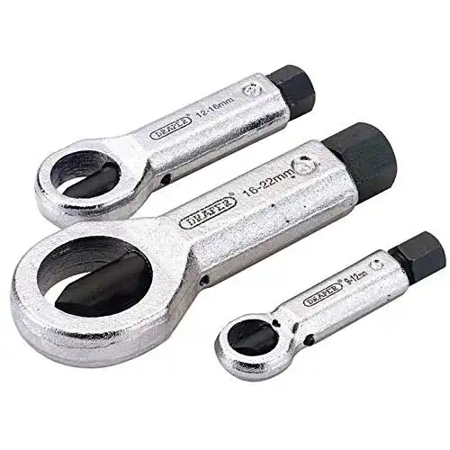 Mutternsprenger Draper 55108 -Set, 9-22 mm, 3-teilig