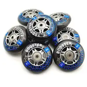 Inliner-Rollen K2 Booster Skate Rollen 8 STÜCK 76mm/80A + ILQ5