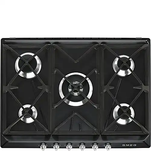 Die beste Smeg-Gaskochfeld Smeg SR975NGH, Schwarz 2026 Test Bestseller Smeg-Gaskochfeld Smeg SR975NGH, Schwarz