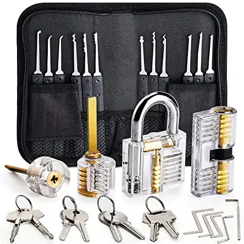 Die beste Lockpicking-Set Preciva Dietrich Set, 26 tlg. Lockpicking Set 2026 Test Bestseller Lockpicking-Set Preciva Dietrich Set, 26 tlg. Lockpicking Set