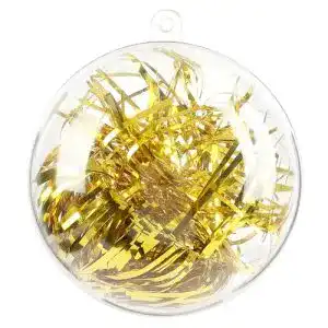 Plastikkugel zum Befüllen himaly 20 Stück Acrylkugeln Transparent