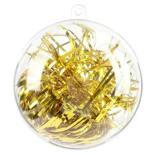 Plastikkugel zum Befüllen himaly 20 Stück Acrylkugeln Transparent
