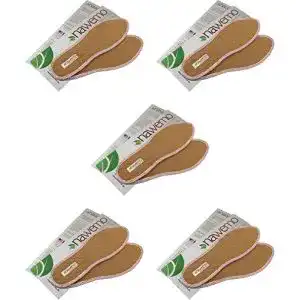 Zimtsohlen Nawemo 5er Pack/5 Paar , geruchsbindend, Größe 40