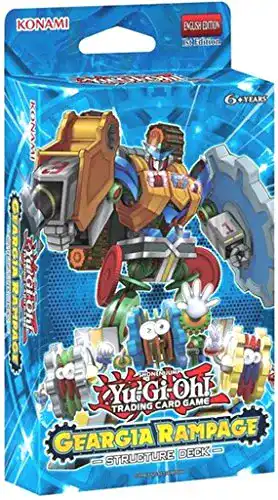 Yugioh-Deck KONAMI 34984 – Yu-Gi-Oh Geargia Rampage SD DE