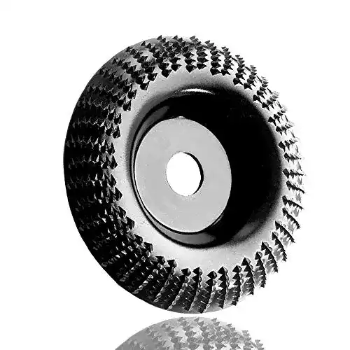 Raspelscheibe BAYHT Holzschnitzscheibe Ø 125 mm x 22 mm
