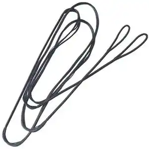 Bogensehne MILAEM Schwarz n,handgearbeitet 44 Zoll Sehne
