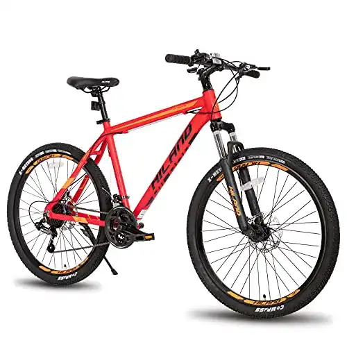 Fahrrad bis 300 Euro HILAND Mountainbike MTB mit 26 Zoll