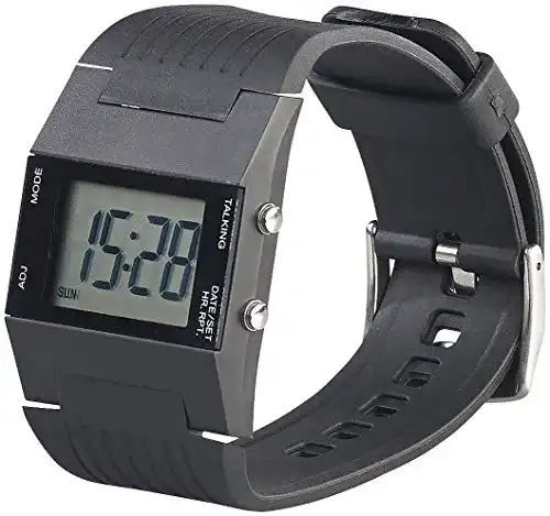 Sprechende Armbanduhr St. Leonhard Armbanduhr mit Wecker