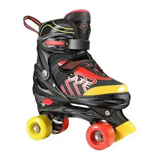 Rollschuhe für Kinder Hikole Roller Skates für Anfänger verstellbar