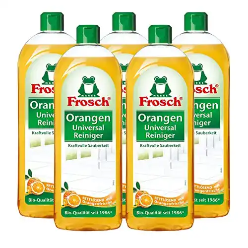 Orangenölreiniger Frosch Orangen Universal Reiniger 5 x750 ml