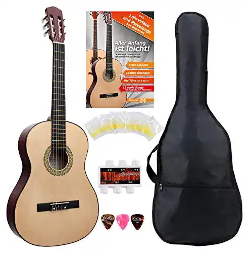Anfänger-Gitarre Classic Cantabile AS-851 4/4 Konzertgitarre