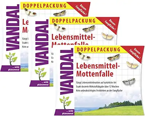 Lebensmittelmottenfalle VANDAL-Gapatec VANDAL 3 x