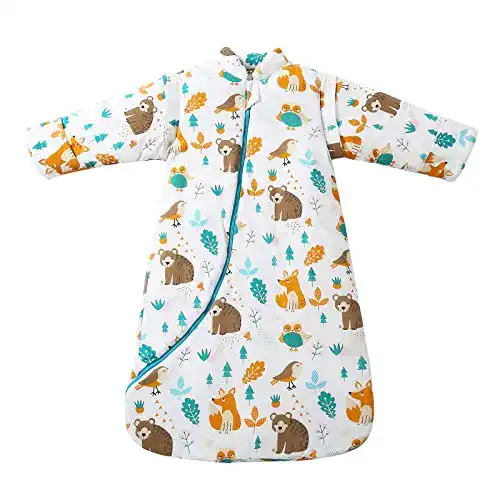 Winterschlafsack Baby MIKAFEN aus Bio Baumwolle