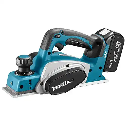 Akku-Hobel Makita 82mm 18 V im Makpac mit 2 Akkus 4,0 Ah