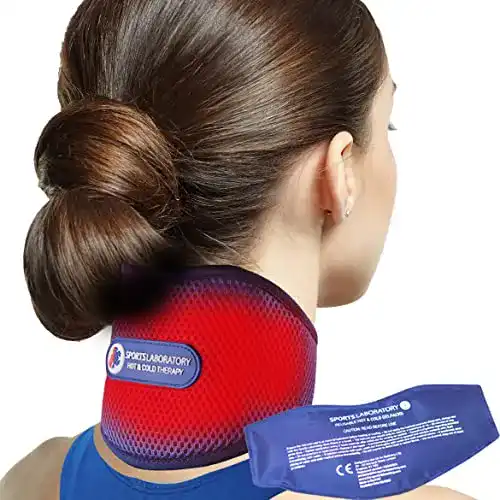Nackenbandage Sports Laboratory, integrierte Kompresse