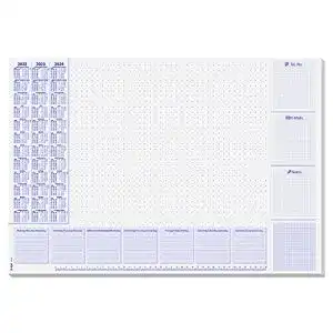 Schreibtischunterlage Sigel HO355 Papier, ca. DIN A2, 30 Blatt