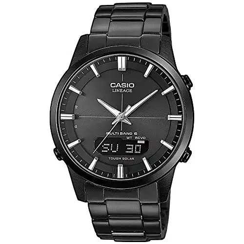 Funk-Solaruhr Herren Casio Herrenarmbanduhr, Solar und Funkuhr